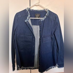 Zara dark denim, oversized jacket